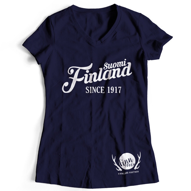 Girlieshirt "Suomi Finland - since 1917"