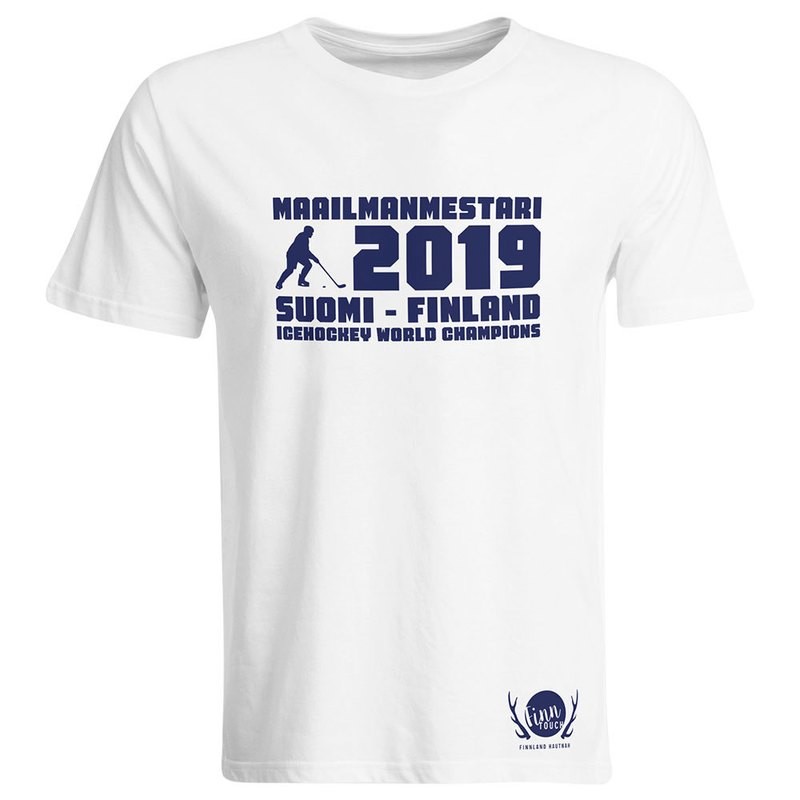 "Maailmanmestari 2019 Suomi Finland" T-Shirt (Men)