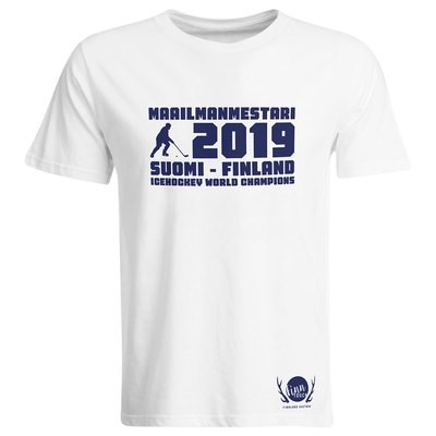 "Maailmanmestari 2019 Suomi Finland" T-Shirt (Men)