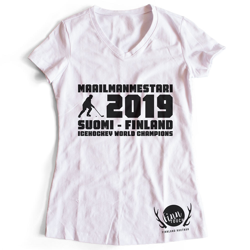 "Maailmanmestari 2019 Suomi Finland" T-Shirt (Women)