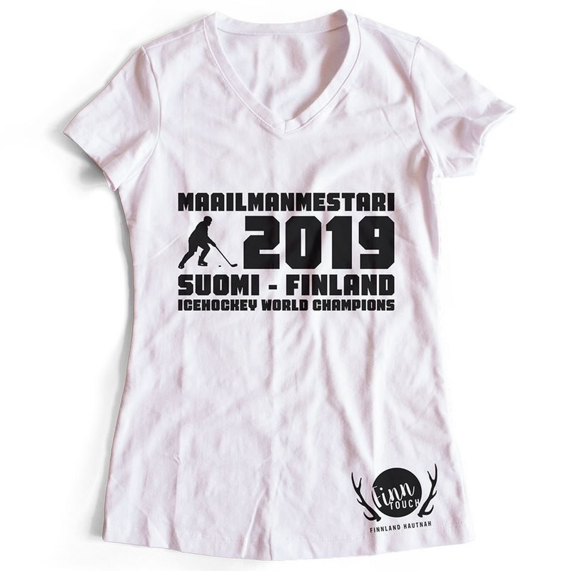"Maailmanmestari 2019 Suomi Finland" T-Shirt (Women)