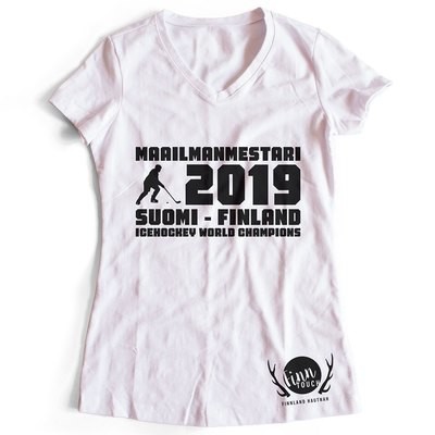 "Maailmanmestari 2019 Suomi Finland" T-Shirt (Women)