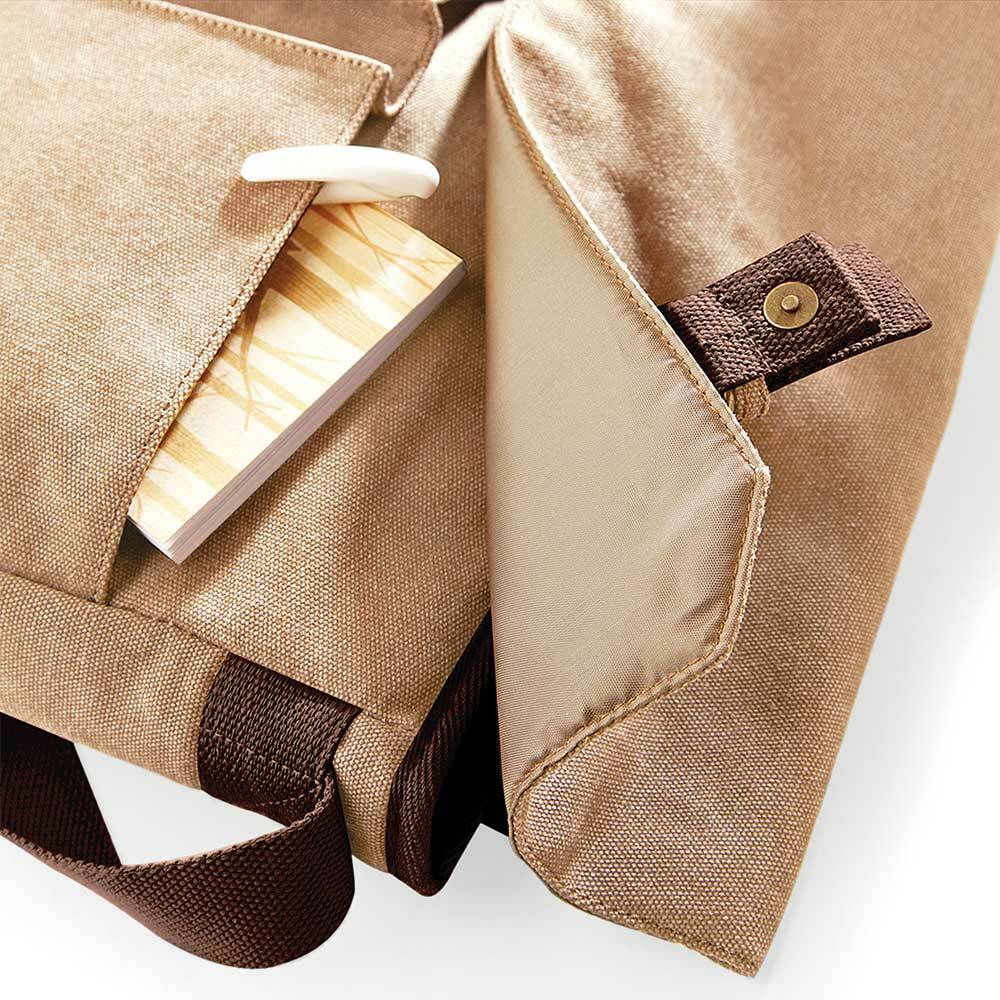 "Meenzer" Premium Schultertasche im Vintagelook