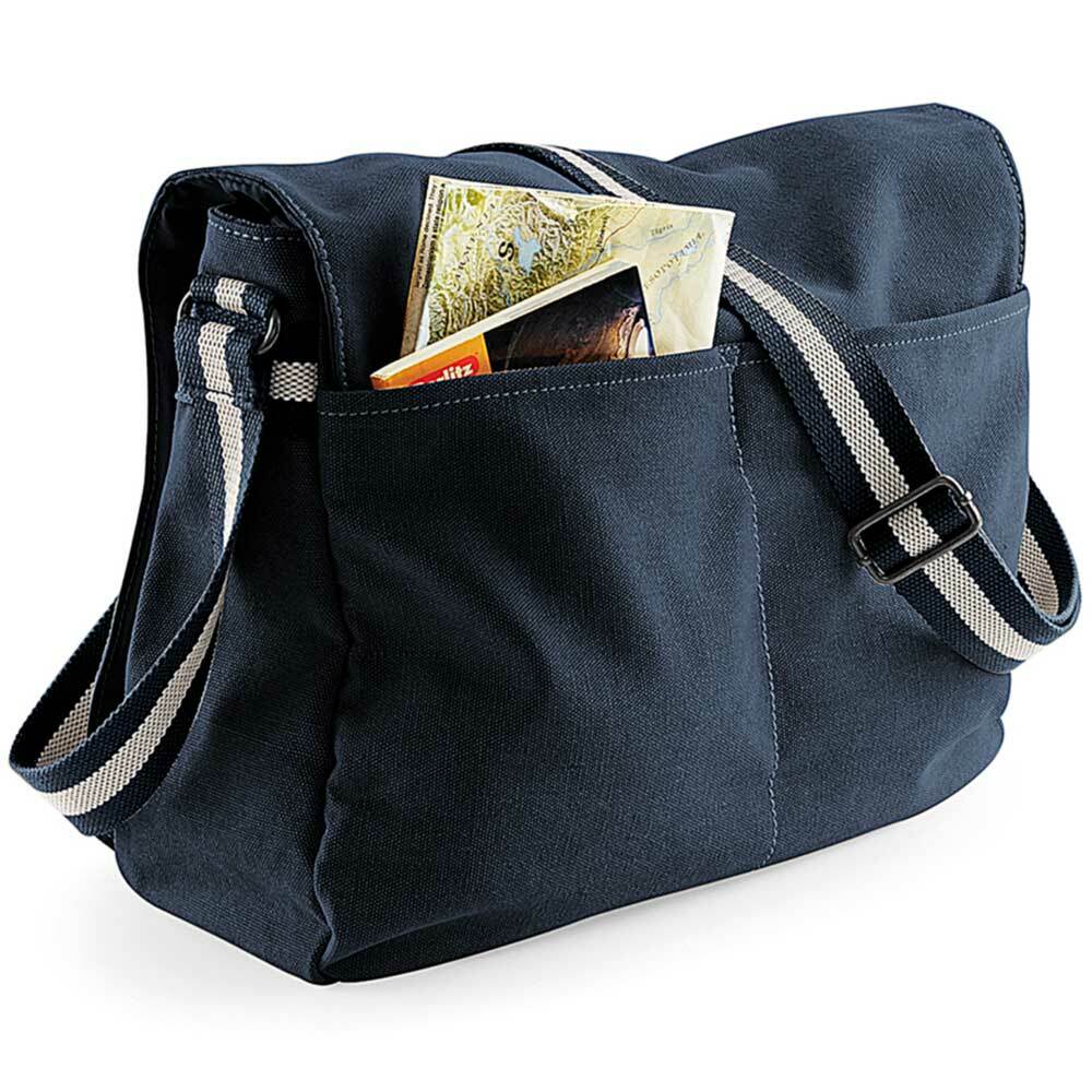 "Suomi Finland - since 1917" Premium Messengertasche im Vintagelook