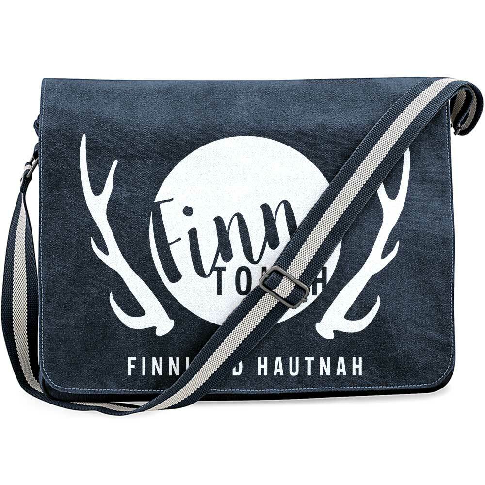 FinnTouch Premium Messengertasche im Vintagelook