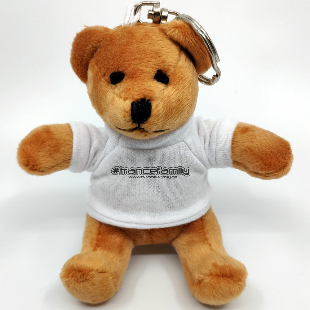 "#trancefamily" Mini-Teddybär mit Schlüsselring M1-TFG 78299