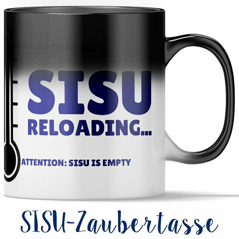 Magische Tasse "SISU reloading..."