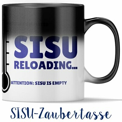Magische Tasse "SISU reloading..."