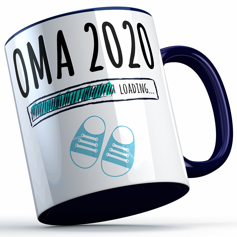 "Oma 2020 loading... (Junge)" Tasse (4 Varianten) 92174