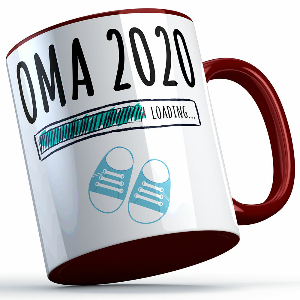 "Oma 2020 loading... (Junge)" Tasse (4 Varianten)