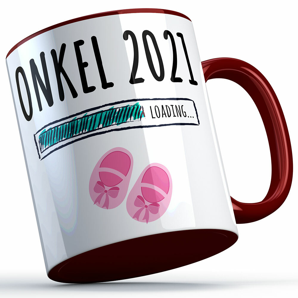 "Onkel 2021 loading... (Mädchen)" Tasse (5 Varianten)
