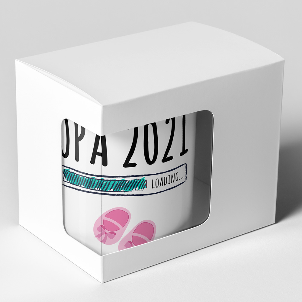 "Opa 2021 loading... (Mädchen)" Tasse (5 Varianten)