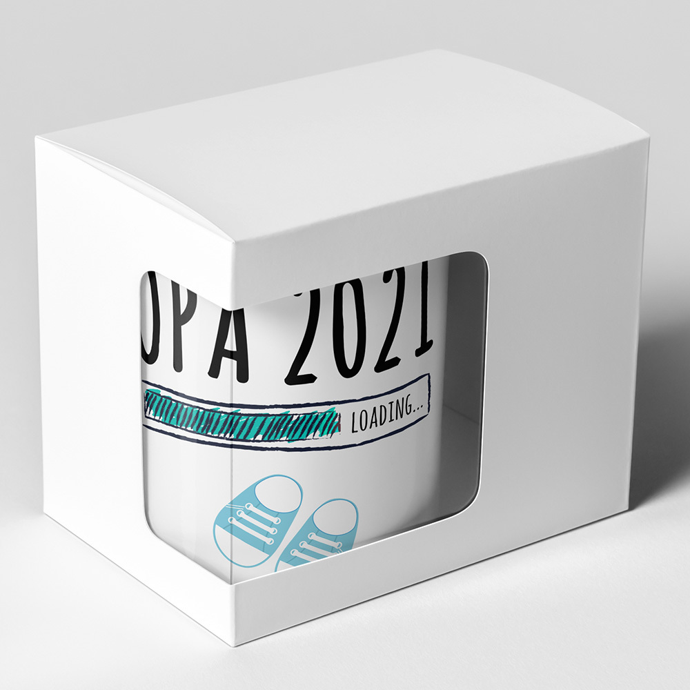 "Opa 2021 loading... (Junge)" Tasse (4 Varianten)