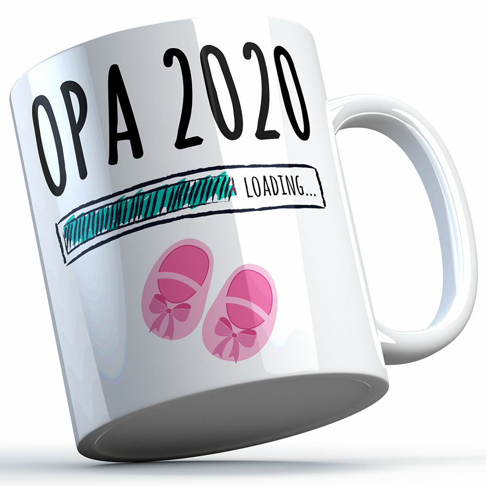 "Opa 2020 loading... (Mädchen)" Tasse (5 Varianten)