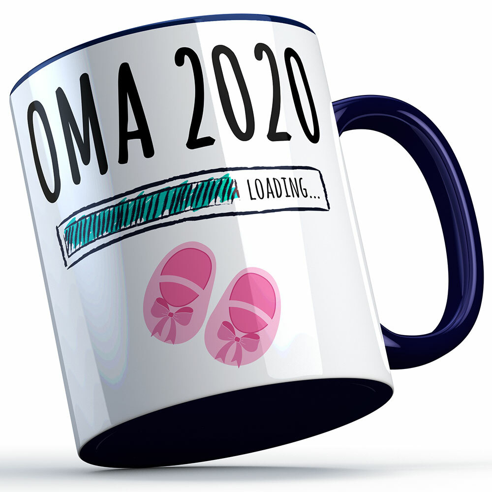 "Oma 2020 loading... (Mädchen)" Tasse (5 Varianten)