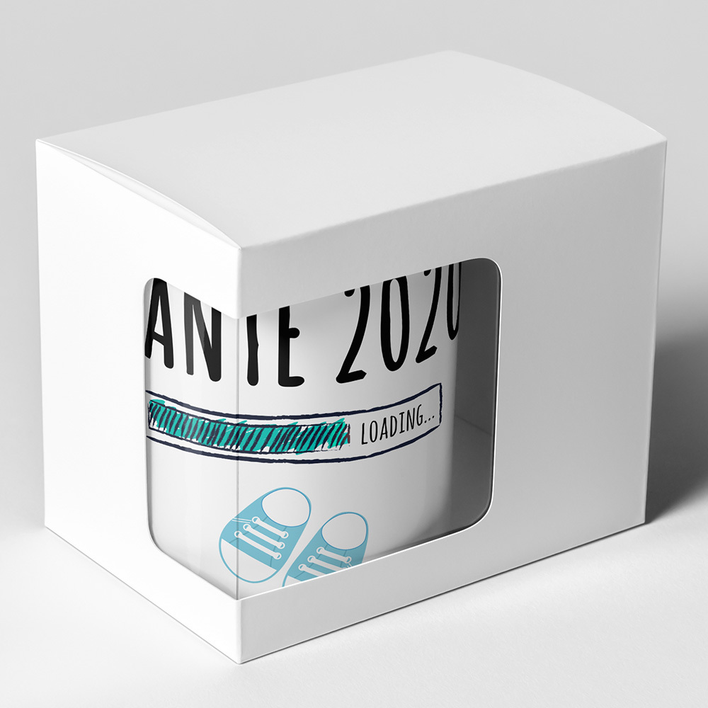 "Tante 2020 loading... (Junge)" Tasse (5 Varianten)