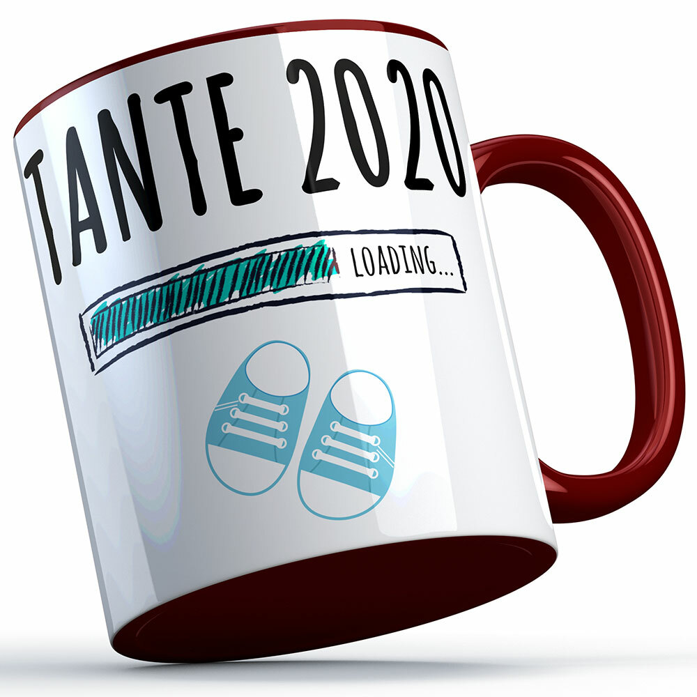 "Tante 2020 loading... (Junge)" Tasse (5 Varianten) 92229