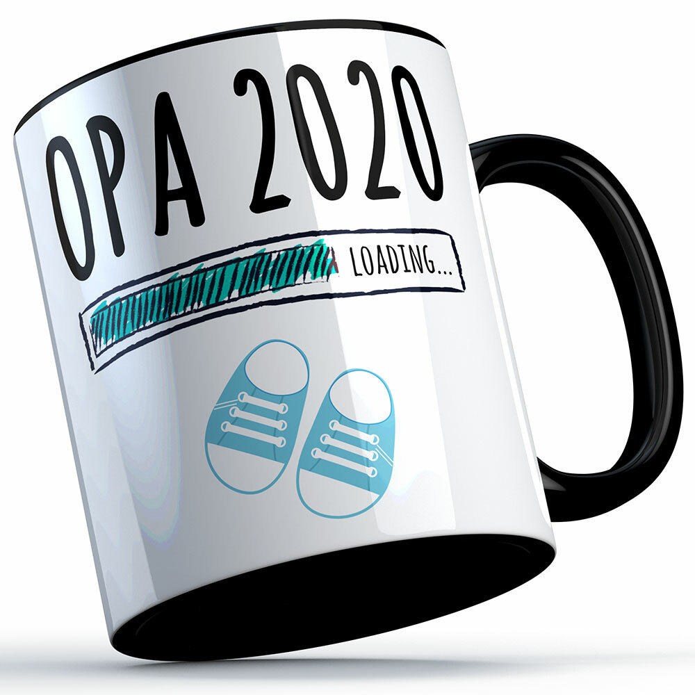 "Opa 2020 loading... (Junge)" Tasse (4 Varianten)