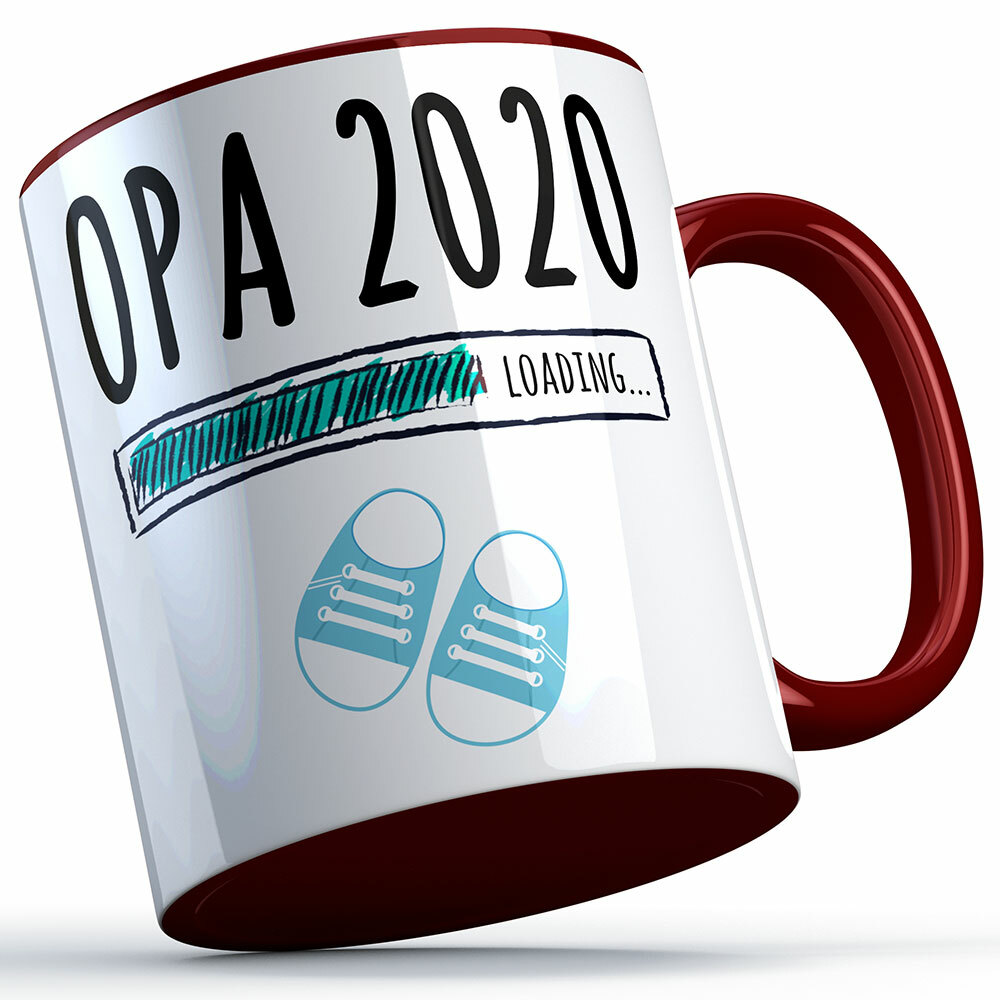 "Opa 2020 loading... (Junge)" Tasse (4 Varianten)