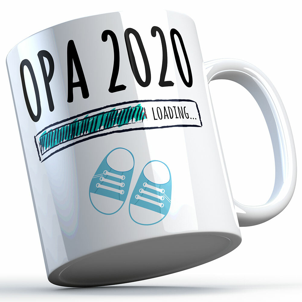 "Opa 2020 loading... (Junge)" Tasse (4 Varianten)