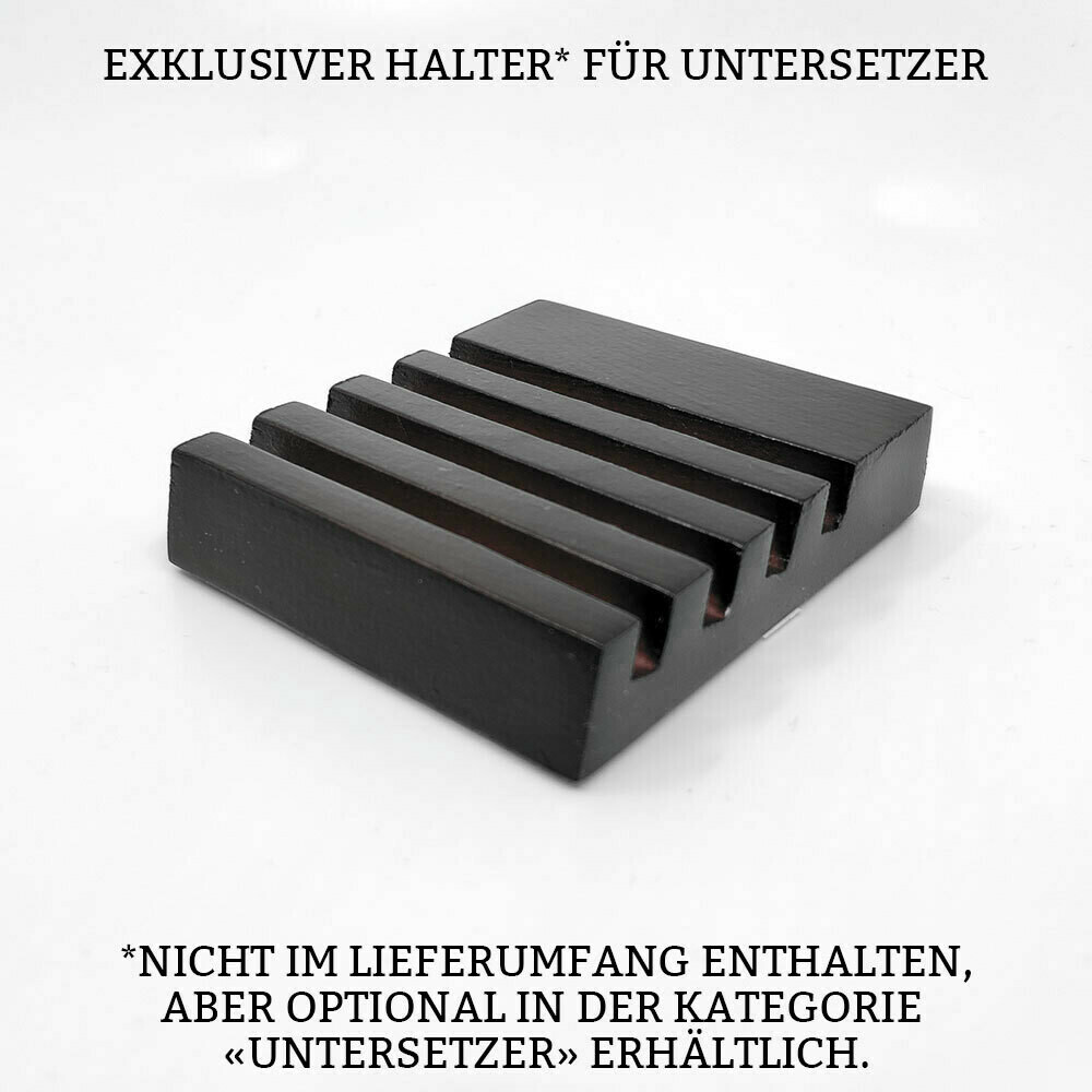 "Hab ich Saufi gehört?" Bieruntersetzer aus Hartfaser (Weiß)