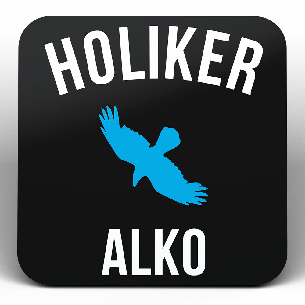 "Holiker Alko" Bieruntersetzer aus Hartfaser