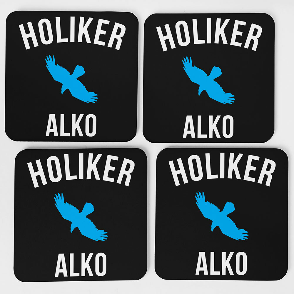 "Holiker Alko" Bieruntersetzer aus Hartfaser