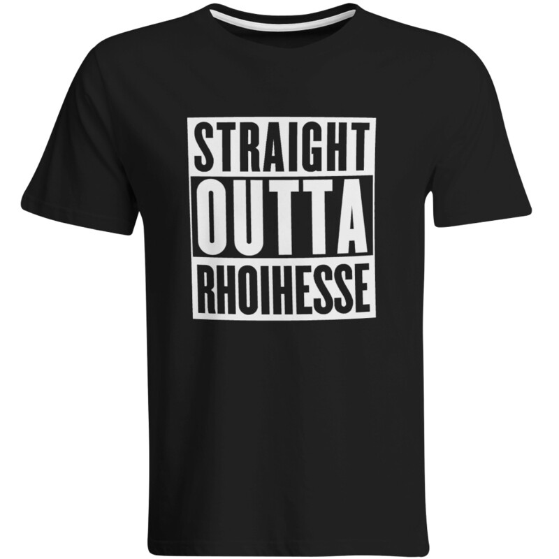 T-Shirt "Straight outta Rhoihesse" (Herren)