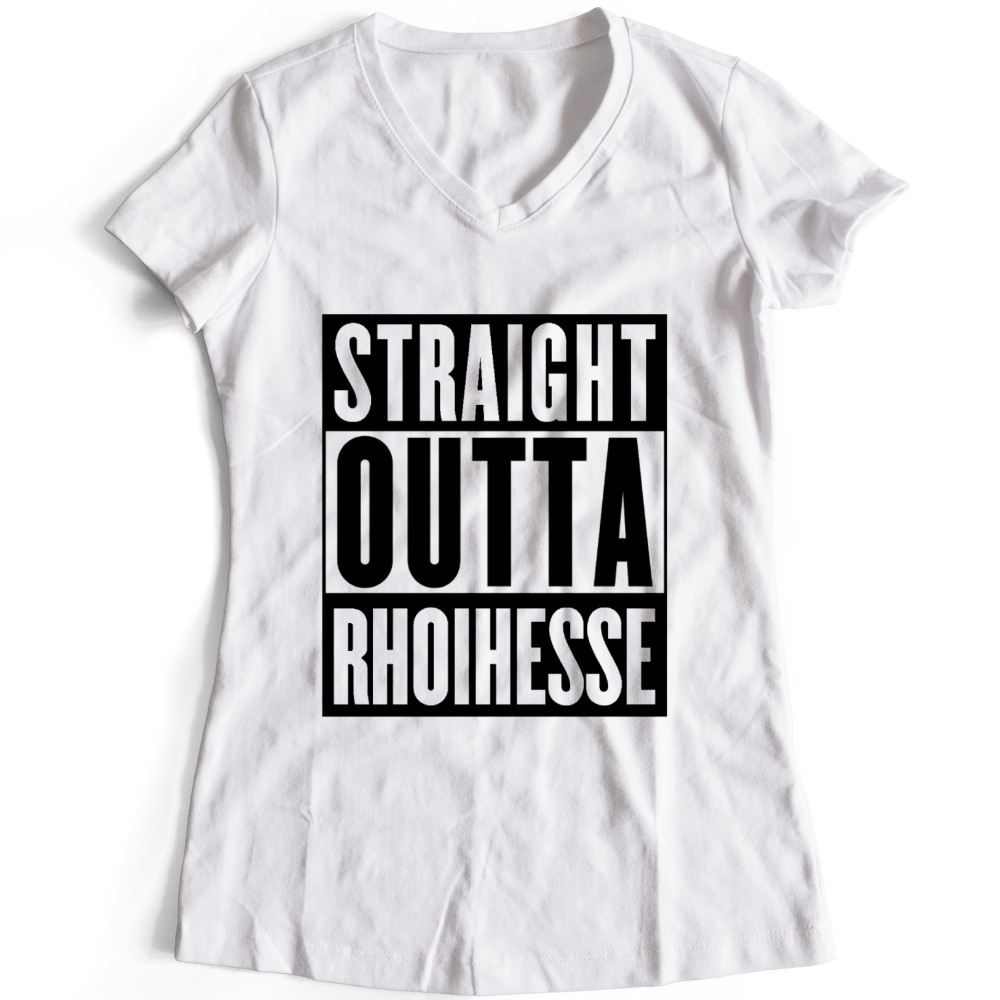 T-Shirt "Straight outta Rhoihesse" (Damen) M1-KHM 92269