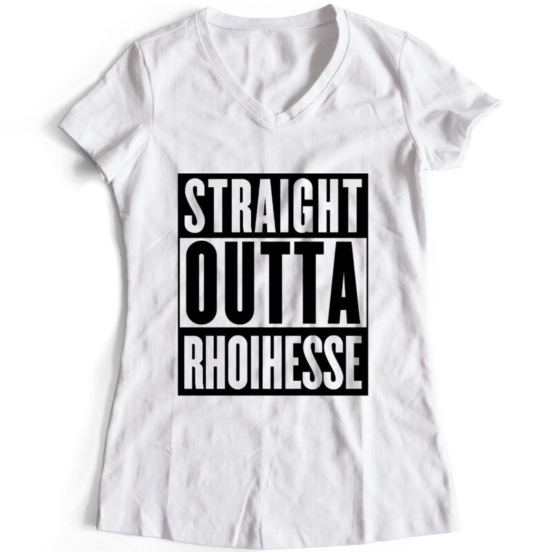 T-Shirt T-Shirt "Straight outta Rhoihesse" (Damen)