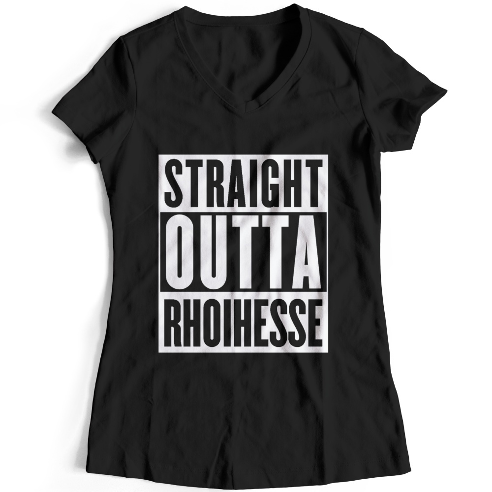 T-Shirt "Straight outta Rhoihesse" (Damen)