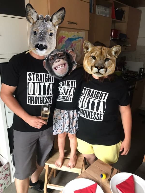 T-Shirt "Straight outta Rhoihesse" (Herren)