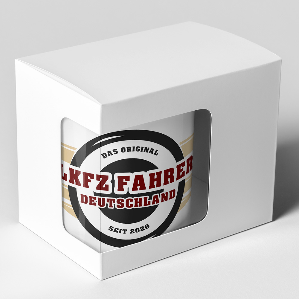 "LKFZ Fahrer Deutschland" Tasse