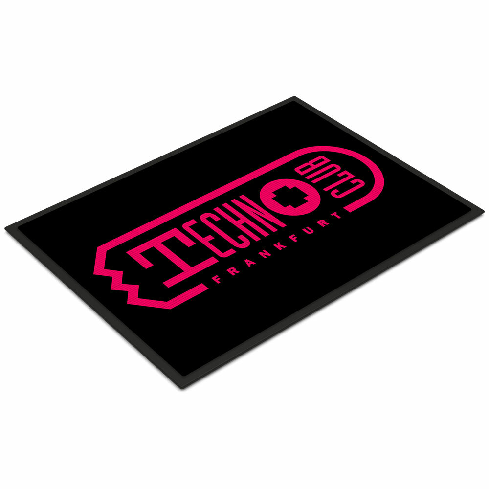 Technoclub Fußmatte (Größe 35 x 50 cm)