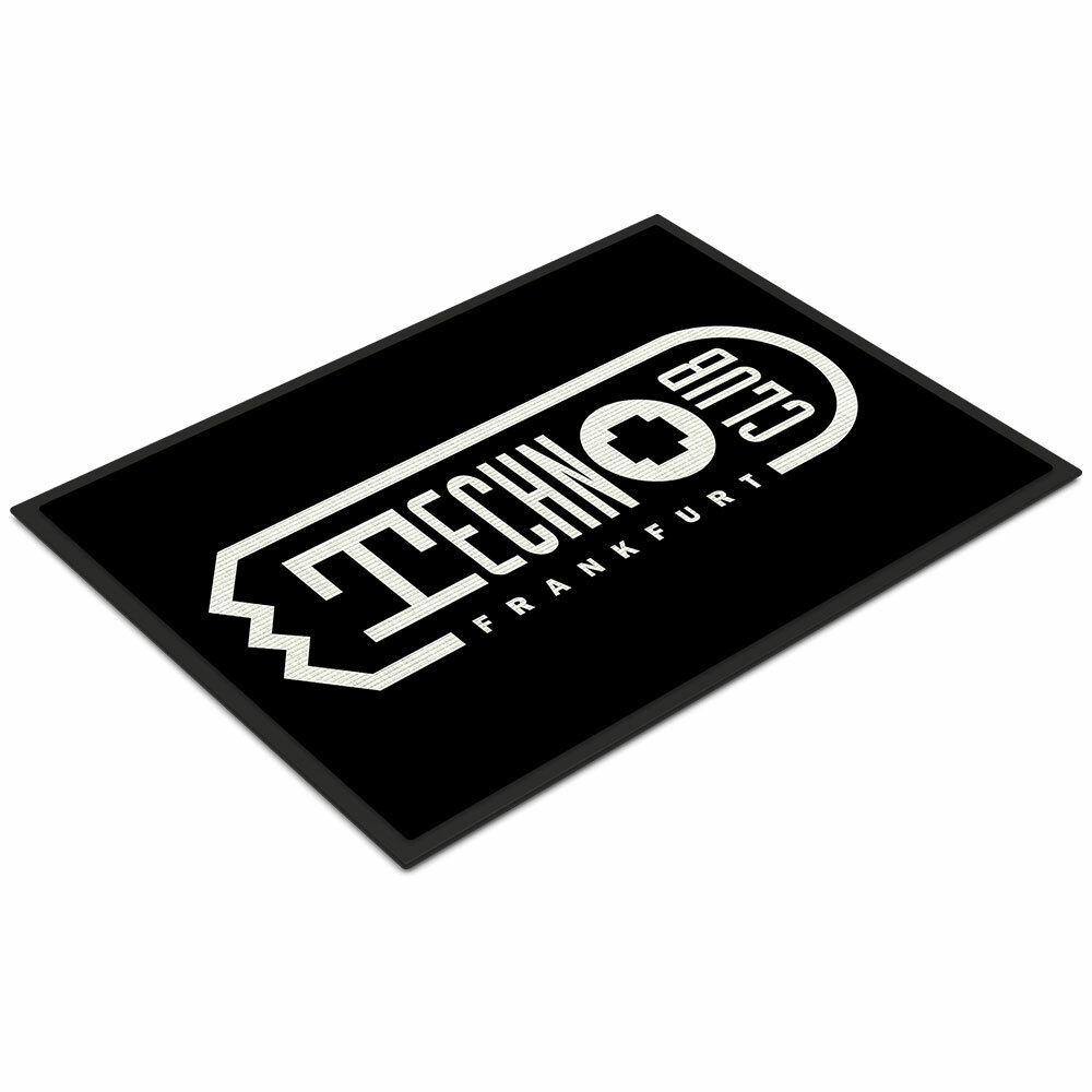 Technoclub Fußmatte (Größe 35 x 50 cm)