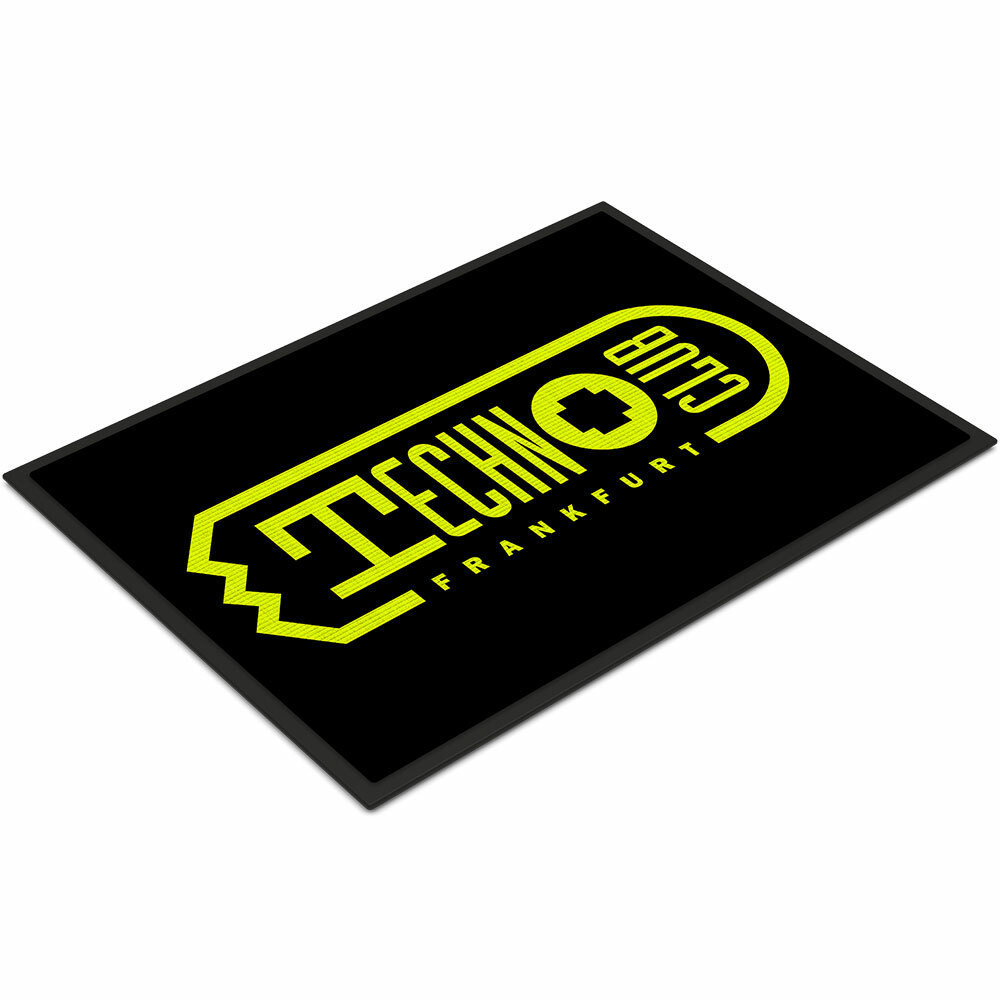 Technoclub Fußmatte (Größe 35 x 50 cm)