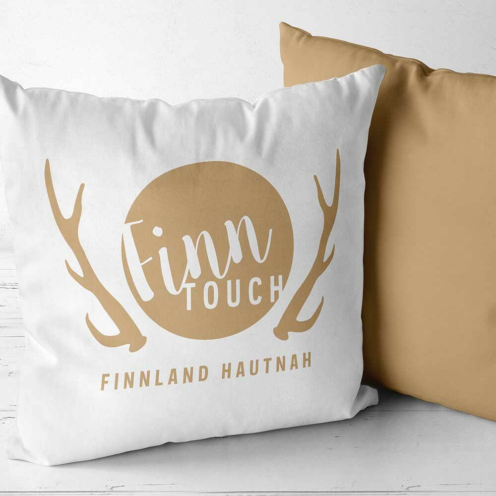"FinnTouch" Two Tone Kissen (Erhältlich in sechs Farben)