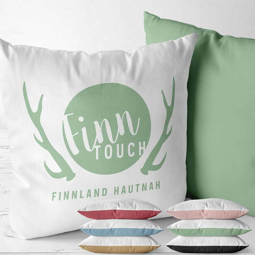 "FinnTouch" Two Tone Kissen (Erhältlich in sechs Farben) M1-FT 92336