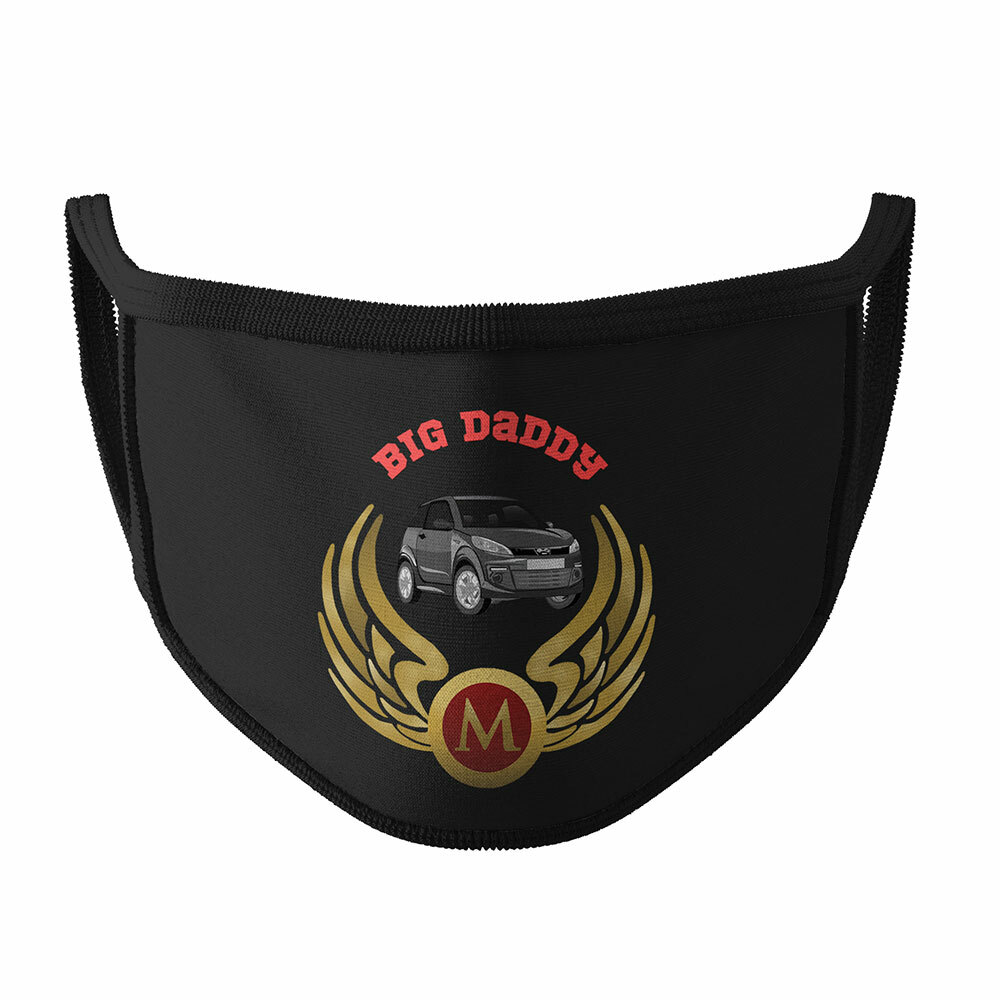 "BIG DADDY" Gesichtsmaske Motiv 1