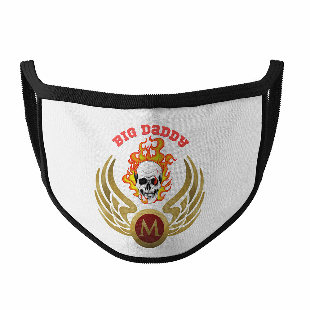 "BIG DADDY" Gesichtsmaske Motiv 2