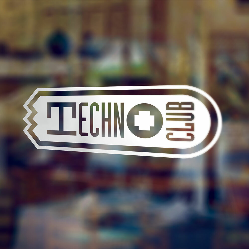 Technoclub XXL-Aufkleber (erhältlich in verschiedenen Größen)