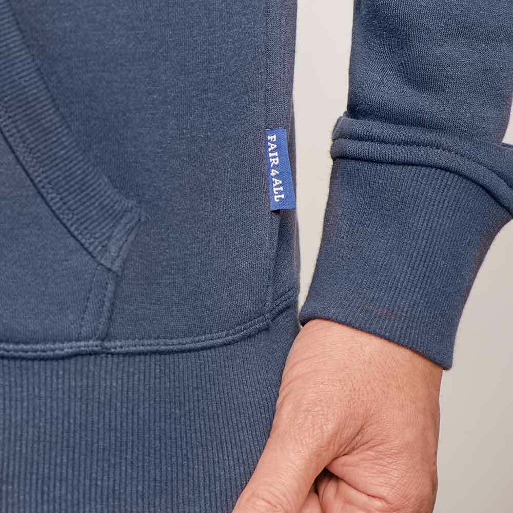 "Rhoihesse - Weck, Worscht & Woi!" Luxury Zip-Hoody (Unisex)