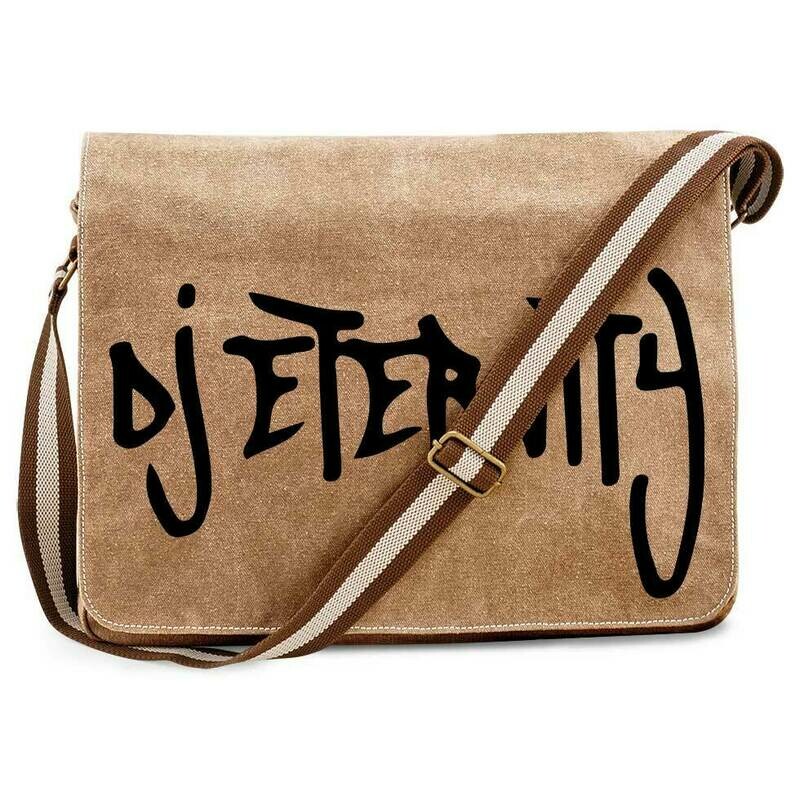 DJ Eternity Vintage Messenger Bag