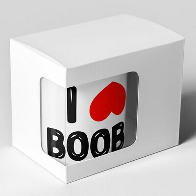 "I love Boobs" Tasse