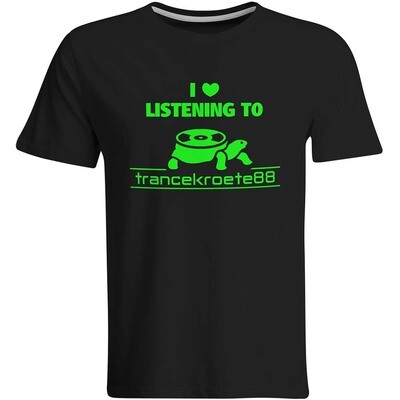 I love listening to Trancekroete88 T-Shirt (Mono Color / Men)