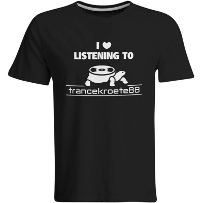 I love listening to Trancekroete88 T-Shirt (Mono Color / Men)