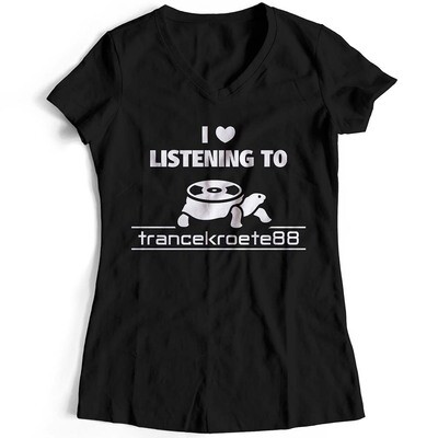 I love listening to Trancekroete88 T-Shirt (Mono Color / Women)