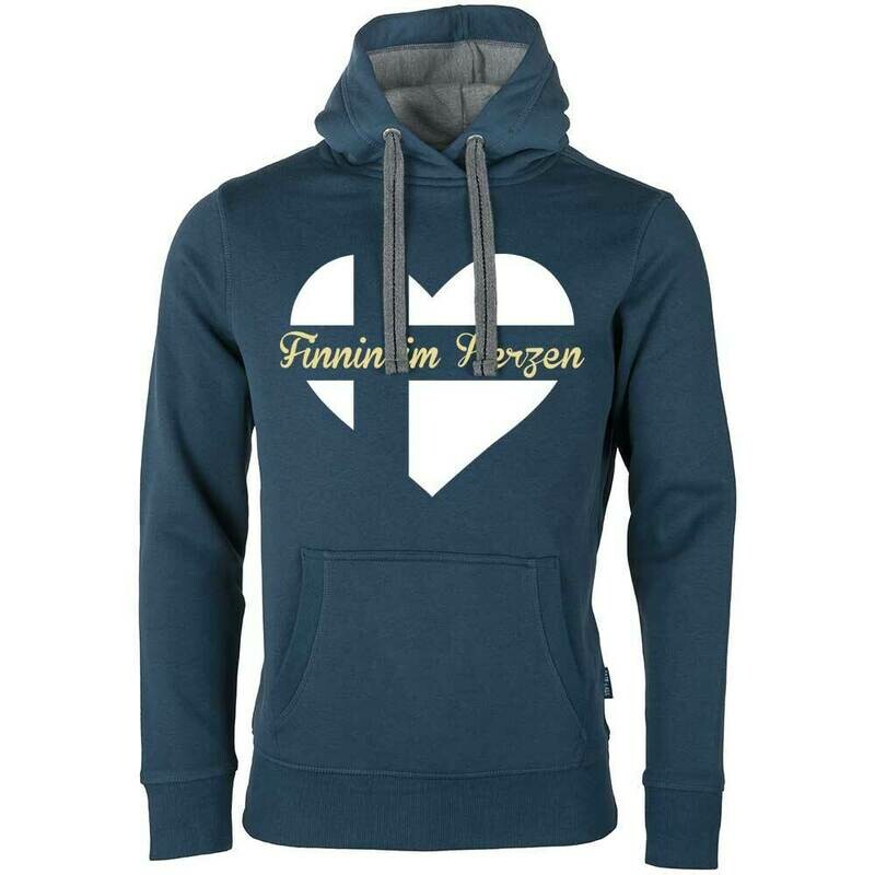 "Finnin im Herzen" Luxury Hoodie (Unisex)
