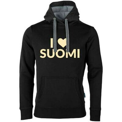 "I love Suomi" Luxury Hoodie (Unisex)