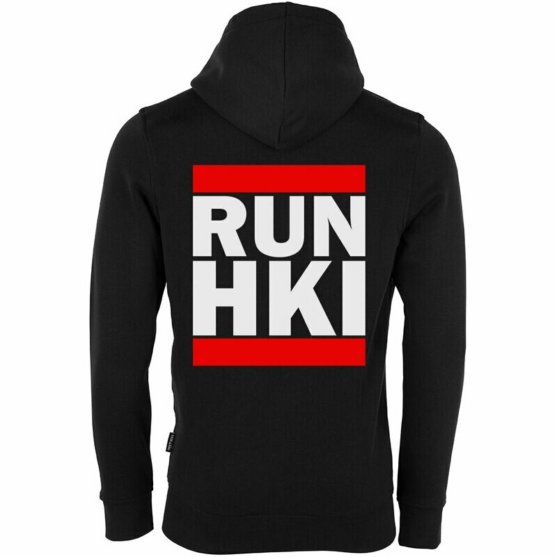 "RUN HKI" Luxury Zip-Hoodie (Unisex)